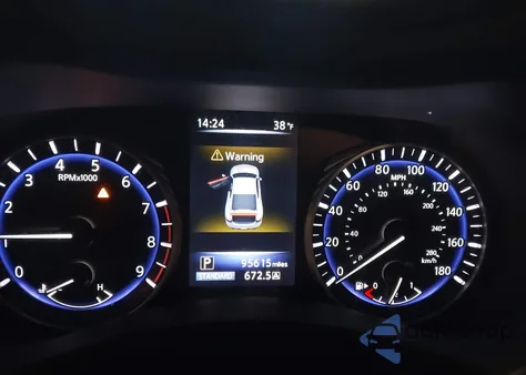 2018 Infiniti Q60 3.0T Luxe из США, поврежденный, VIN JN1EV7EK4JM340498